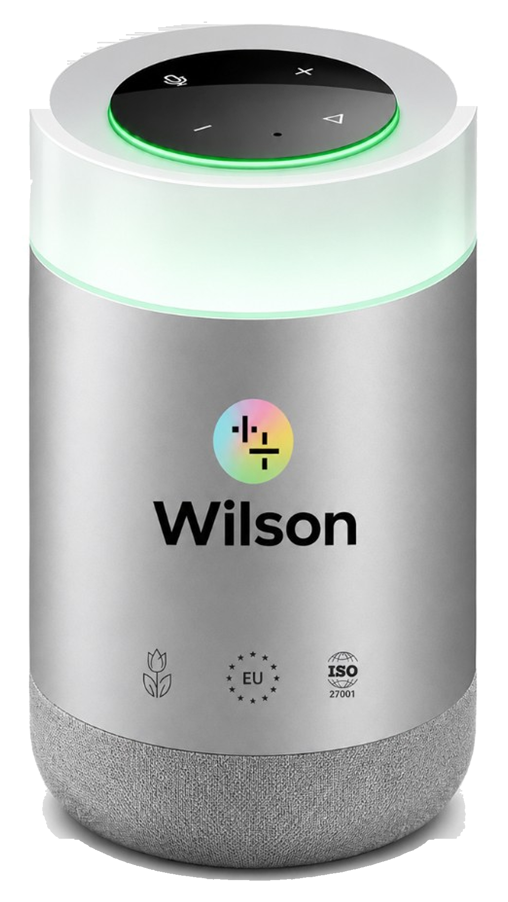 Het Wilson-opnameapparaat op de vergadertafel